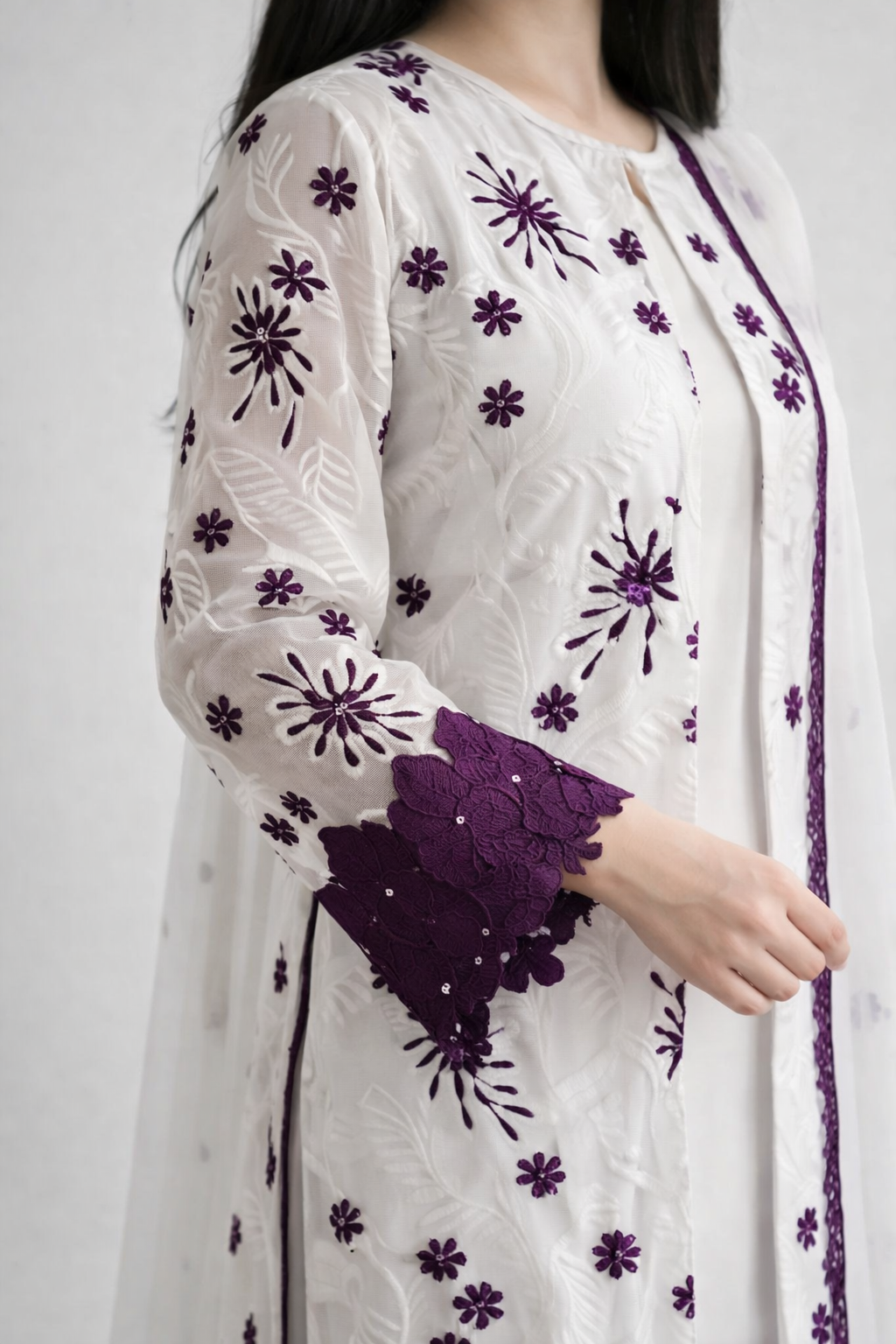 Purple Stone – Luxury Stitched Suit