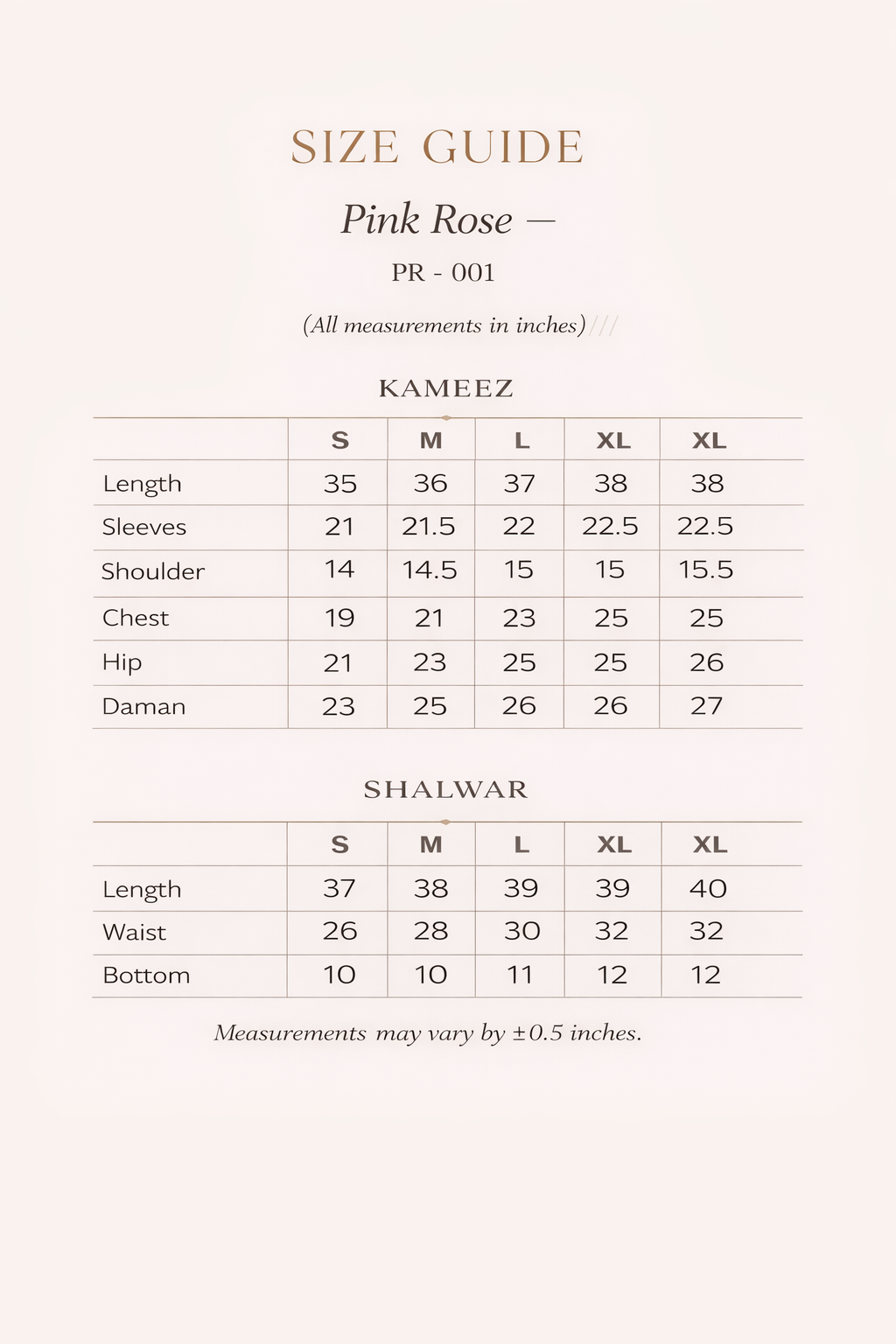 “Pink Rose” (PR-001) ✨