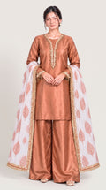 Peach Blossom – Premium Festive 3-Piece Suit